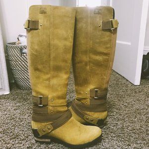 Sorel Tall Lolla Leather Boots New Size 8.5